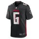 Men's Atlanta Falcons Younghoe Koo Nike Black Team Game Jersey