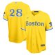 Men's Boston Red Sox J.D. Martinez Nike Gold City Connect Replica Player Jersey