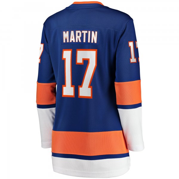 Women's New York Islanders Matt Martin Fanatics Royal Home Team Breakaway Player Jersey