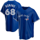 Men's Toronto Blue Jays #68 Jordan Romano Royal Alternate MLB Jersey