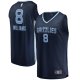 Men's Memphis Grizzlies Fanatics Navy Ziaire Williams Fast Break Replica Jersey - Icon Edition