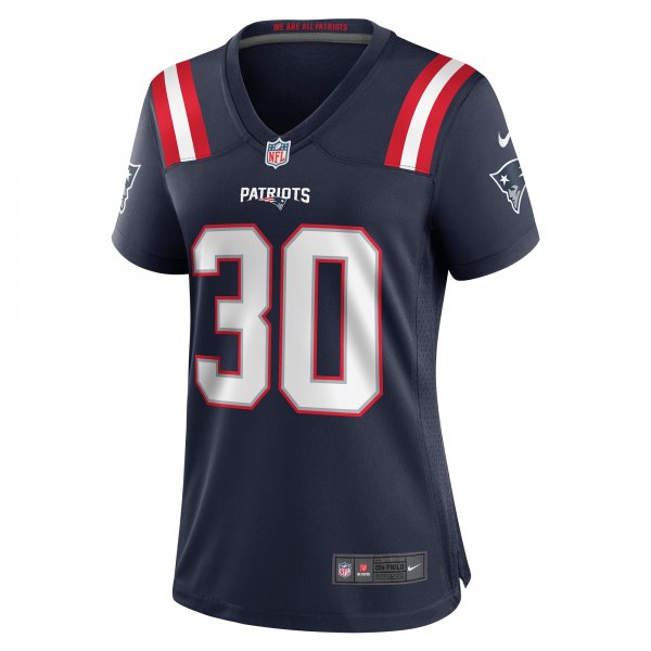 Women's New England Patriots Mack Wilson Nike Navy Game Jersey