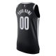 Men's Brooklyn Nets Nike Black 2021/22 Diamond Custom Jersey - Icon Edition