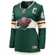 Women's Minnesota Wild Jared Spurgeon Green Home Breakaway Player Jersey