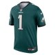 Men's Philadelphia Eagles Jalen Hurts Nike Midnight Green Legend Jersey