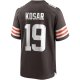 Men's Cleveland Browns Bernie Kosar Nike Brown Game Retired Player Jersey