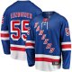 Men's New York Rangers Ryan Lindgren Fanatics Blue Home Breakaway Replica Jersey