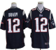 Nike New England Patriots #12 Tom Brady Navy Blue Team Color Men's Stitched NFL Game Jersey