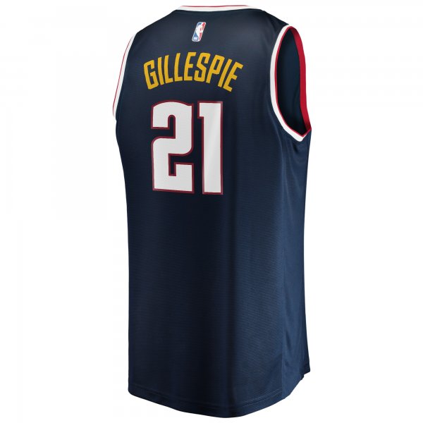 Youth Denver Nuggets Collin Gillespie Fanatics Navy Fast Break Player Jersey - Icon Edition