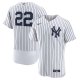 Men's New York Yankees #22 Juan Soto Nike White Home Jersey