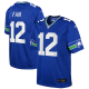 Youth Seattle Seahawks #12 Fan Nike Royal Throwback Player Limited Jersey