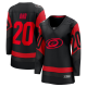 Women's Carolina Hurricanes Sebastian Aho #20 Fanatics Branded Black 2023 NHL Stadium Series Breakaway Player Jersey