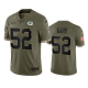 Green Bay Packers Rashan Gary Olive 2022 Salute To Service Limited Jersey #52