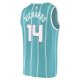 Youth Charlotte Hornets Nick Richards Fanatics Teal 2020/21 Fast Break Replica Jersey - Icon Edition