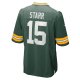 Men's Green Bay Packers Bart Starr Nike Green Retired Player Game Jersey