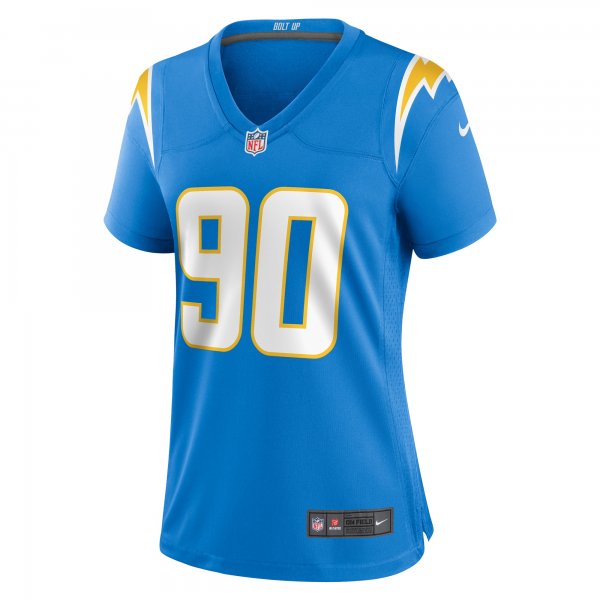 Women's Los Angeles Chargers Brevin Allen Nike  Powder Blue Team Game Jersey