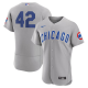 Men's Chicago Cubs #42 Nike 2023 Jackie Robinson Day Gray Flex Base Jersey