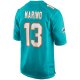 Men's Miami Dolphins Dan Marino Nike Aqua Game Retired Player Jersey