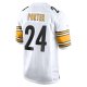 Men's Pittsburgh Steelers Joey Porter Jr. Nike White Away Game Jersey