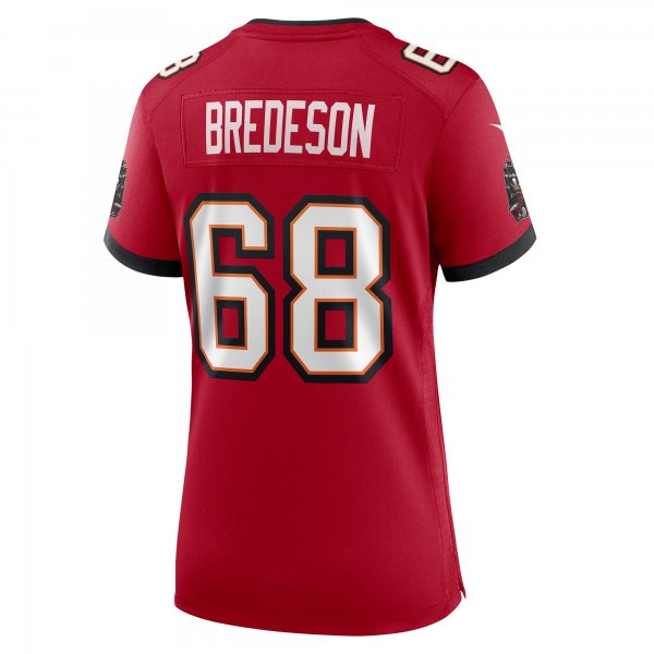 Women's Tampa Bay Buccaneers Ben Bredeson Nike  Red  Game Jersey