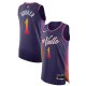 Men's Phoenix Suns Devin Booker Nike Purple  Jersey - City Edition