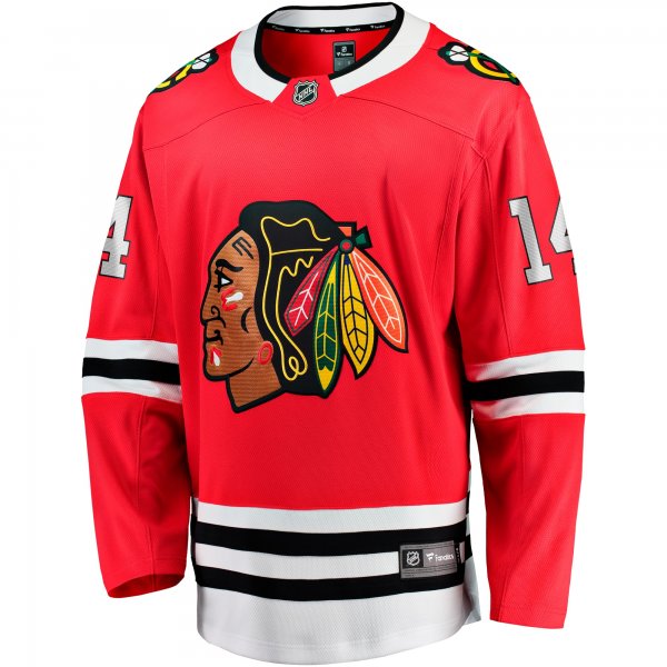 Men's Chicago Blackhawks Boris Katchouk Fanatics Red Home Breakaway Jersey