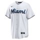 Men's Miami Marlins Yuli Gurriel Nike White Replica Player Jersey