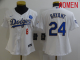 WoMen's Los Angeles Dodgers #24 Bryant White Game 2021 Nike MLB Jersey