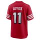 Men's San Francisco 49ers Brandon Aiyuk Nike Scarlet Alternate Game Jersey