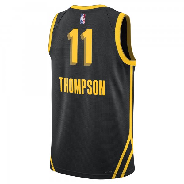 Unisex Golden State Warriors Klay Thompson Nike Black 2023/24 Swingman Jersey - City Edition