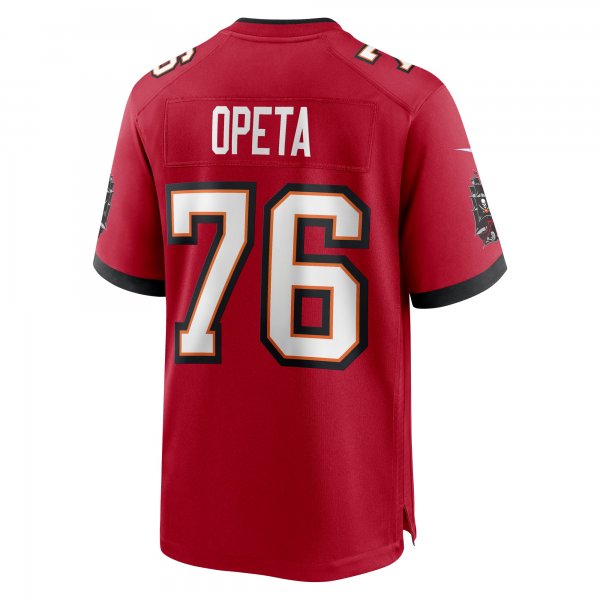 Men's Tampa Bay Buccaneers Iosua Opeta Nike  Red  Game Jersey