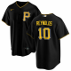 Men's Pittsburgh Pirates #10 Bryan Reynolds Alternate Black MLB Jersey