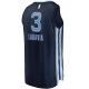 Men's Memphis Grizzlies Jake LaRavia Fanatics Navy Fast Break Replica Player Jersey - Icon Edition