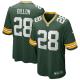 Men's Green Bay Packers #28 AJ Dillon Game Player Green Jersey