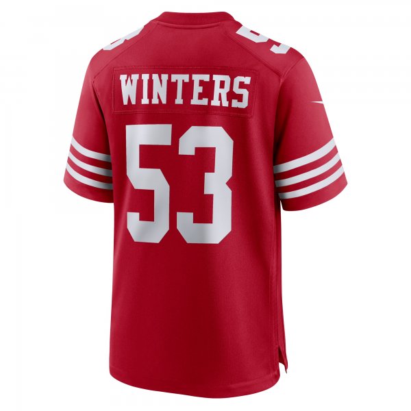 Men's San Francisco 49ers Dee Winters Nike Scarlet Team Game Jersey