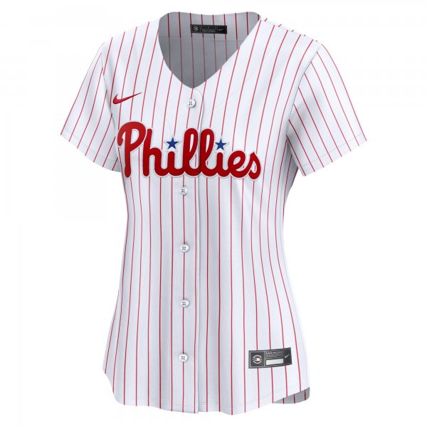 Women's Philadelphia Phillies Bryce Harper Nike White Home Limited Player Jersey