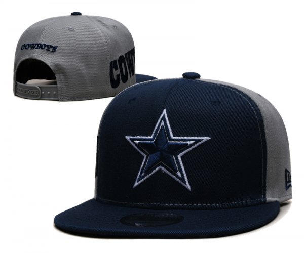 Dallas Cowboys's blue and grey cap