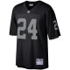 Men's Las Vegas Raiders Charles Woodson Mitchell & Ness Black Legacy Replica Jersey