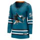 Women's San Jose Sharks Alexander Barabanov Fanatics Teal Home Breakaway Player Jersey