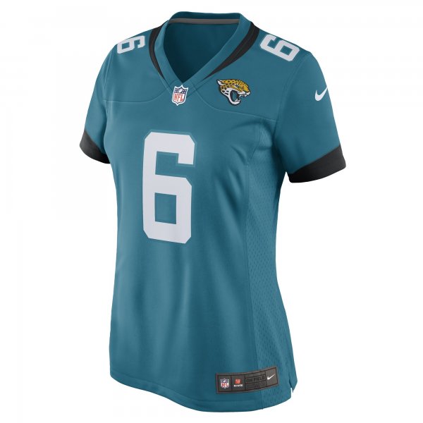 Women's Jacksonville Jaguars Chris Claybrooks Nike Teal Game Player Jersey