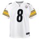 Youth Pittsburgh Steelers Kenny Pickett Nike White Game Jersey