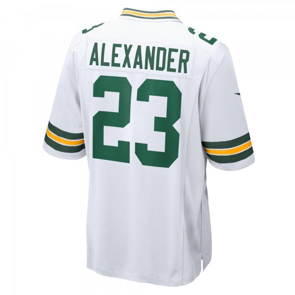 Men's Green Bay Packers Jaire Alexander Nike White Game Player Jersey