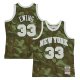 Men's New York Knicks Patrick Ewing Mitchell & Ness Camo Hardwood Classics 1991/92 Ghost Green Swingman Jersey