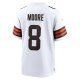 Men's Cleveland Browns Elijah Moore Nike  White Team Game Jersey