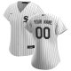 Women's Chicago White Sox Nike White Home Replica Custom Jersey