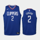 Youth Nike Los Angeles Clippers #2 Kawhi Leonard Blue Icon NBA Jersey