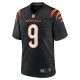 Men's Cincinnati Bengals Joe Burrow Nike Black Player Game Jersey