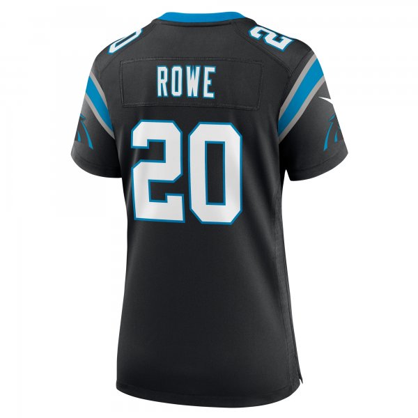 Women's Carolina Panthers Eric Rowe Nike Black Game Jersey