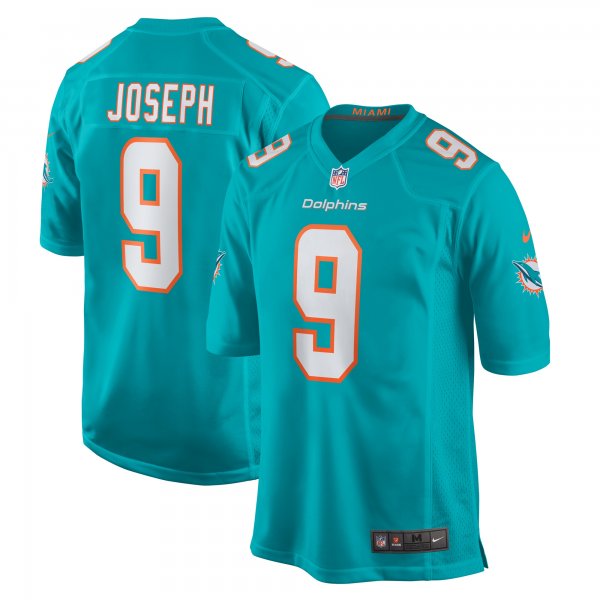 Men's Miami Dolphins Kelvin Joseph Nike  Aqua Team Game Jersey