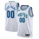 Men's Unisex Minnesota Timberwolves  Nike White 2023/24 Swingman Custom Classic Edition Jersey